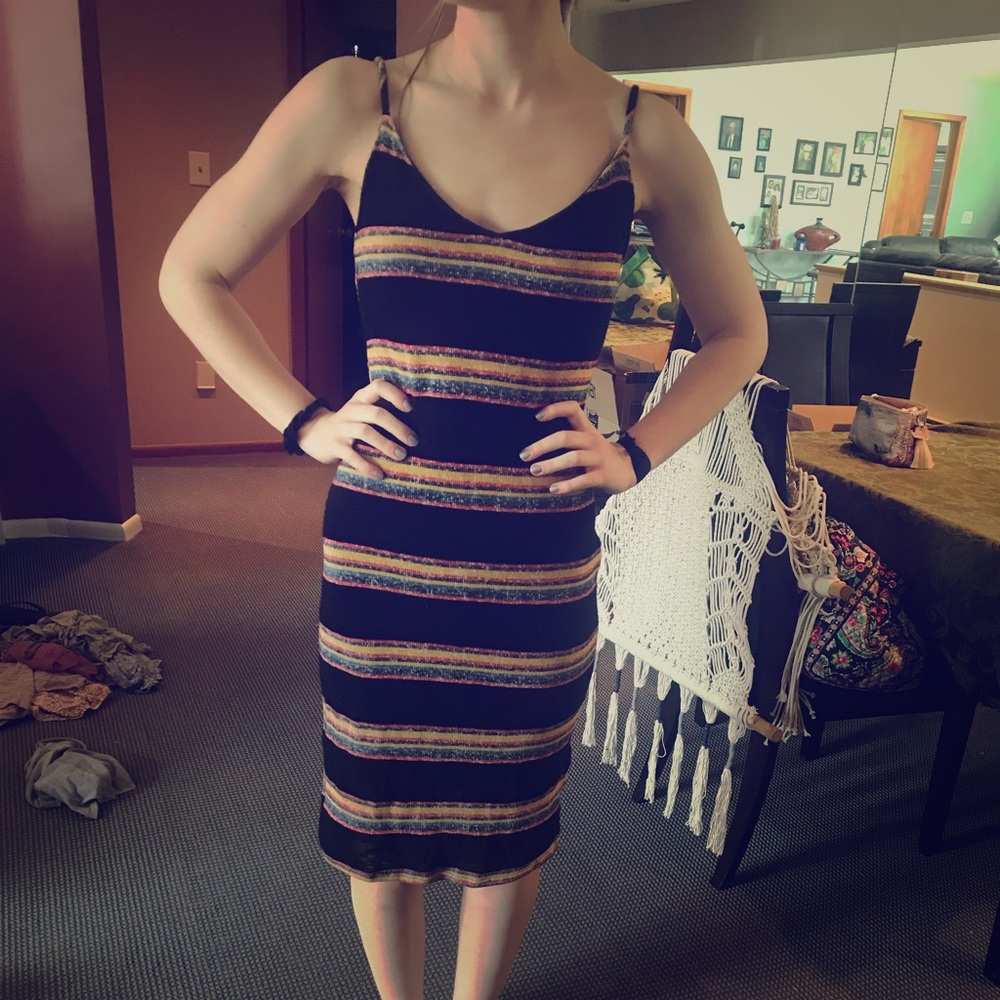 Gypsy Warrior Knit Dress Midi